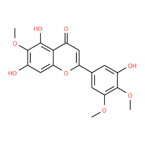 5,7,3'-Trihydroxy-6,4',5'-trimethoxyflavone - Click Image to Close