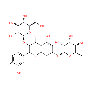 Quercetin 3-O-glucoside-7-O-rhamnoside - Click Image to Close