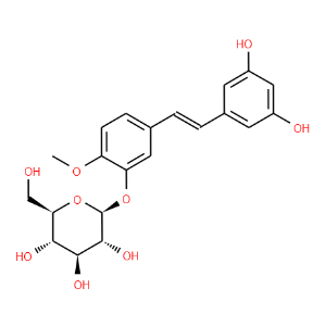 Rhapontigenin 3'-O-glucoside - Click Image to Close