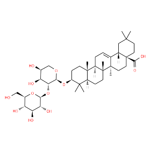 Oleanolic acid-3-O-beta-D-glucopyranosyl (1?2)-alpha-L-arabinopyranoside