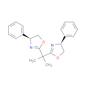 (-)-2,2-Bis[(4S)-4-phenyl-2-oxazolin-2-yl]propane - Click Image to Close
