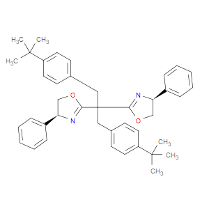 (4S,4'S)-2,2'-(1,3-Bis[4-(t-butyl)phenyl)propane-2,2-diyl]bis(4-phenyl-4,5-dihydrooxazole)