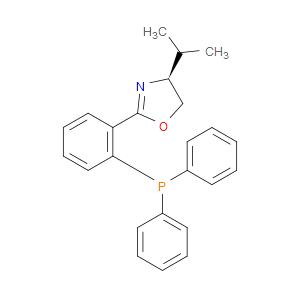 (S)-(-)-2-[2-(Diphenylphosphino)phenyl]-4-(1-methylethyl)-4,5-dihydrooxazole - Click Image to Close