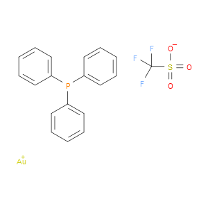 Triphenylphosphinegold(I) trifluoromethanesulfonate - Click Image to Close
