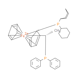 (S)-(+)-1-[(R)-2-(Dicyclohexylphosphino)ferrocenyl]ethyldiphenylphosphine - Click Image to Close
