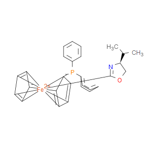 (S,S)-[2-(4'-i-Propyloxazolin-2'-yl)ferrocenyldiphenylphosphine - Click Image to Close