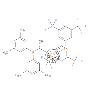 (R)-(-)-1-{(S)-2-[Bis(3,5-di-trifluoromethylphenyl)phosphino]ferrocenyl}ethyldi-3,5-xylylphosphine - Click Image to Close