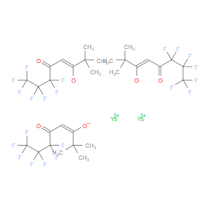 Tris(6,6,7,7,8,8,8-heptafluoro-2,2-dimethyl-3,5-octanedionate)ytterbium(III)