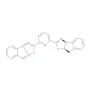 (-)-2,6-Bis[2-{3aS-(2(3'aR*,8'aS*),3a,8a)-3a,8a-dihydro-8H-indeno[1,2-d]oxazole}]pyridine - Click Image to Close