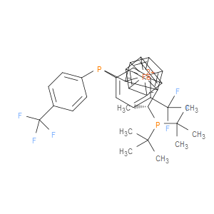 (R)-(-)-1-{(S)-2-[Bis(4-trifluoromethylphenyl)phosphino]ferrocenyl}ethyl-di-t-butylphosphine - Click Image to Close