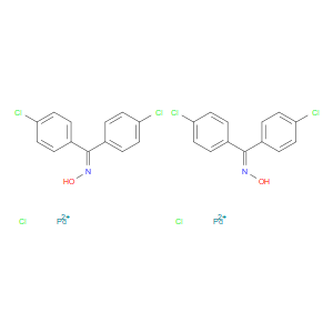 Di--chlorobis[5-chloro-2-[(4-chlorophenyl)(hydroxyimino-N)methyl]phenyl-C]palladium dimer - Click Image to Close