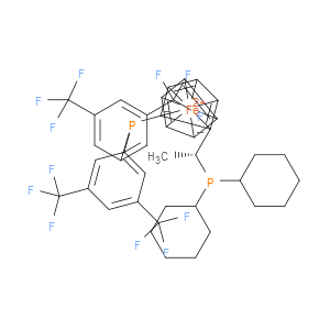 (R)-(-)-1-{(S)-2-[Bis(3,5-di-trifluoromethylphenyl)phosphino]ferrocenyl}ethyldicyclohexylphosphine - Click Image to Close