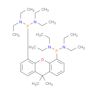 P,P?-(9,9-Dimethyl-9H-xanthene-4,5-diyl)bis[N,N,N?,N?-tetraethyl-phosphonous diamide] - Click Image to Close