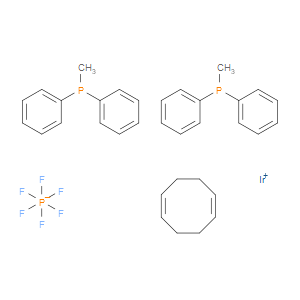 (1,5-Cyclooctadiene)bis(methyldiphenylphosphine)iridium(I) hexafluorophosphate - Click Image to Close
