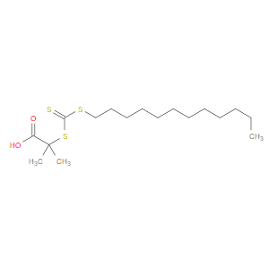2-Methyl-2-[(dodecylsulfanylthiocarbonyl)sulfanyl]propanoic acid - Click Image to Close