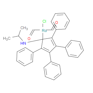 Chlorodicarbonyl[1-(i-propylamino)-2,3,4,5-tetraphenylcyclopentadienyl]ruthenium(II)