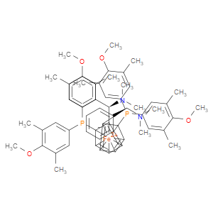 (S,S)-(-)-2,2'-Bis[(R)-(N,N-dimethylamino)(phenyl)methyl]-1,1'-bis[di(3,5-dimethyl-4-methoxyphenyl)phosphino]ferrocene
