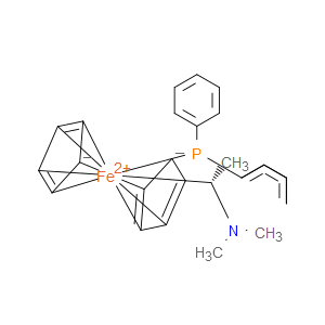 (S)-N,N-Dimethyl-1-[(R)-2-(diphenylphosphino)ferrocenyl]ethylamine - Click Image to Close