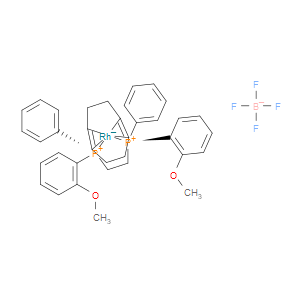 (R,R)-(-)-1,2-Bis[(o-methoxyphenyl)(phenyl)phosphino]ethane(1,5-cyclooctadiene)rhodium(I) tetrafluoroborate - Click Image to Close