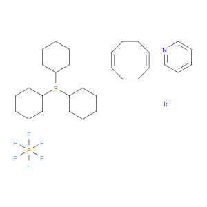 (Tricyclohexylphosphine)(1,5-cyclooctadiene)(pyridine)iridium(I) hexafluorophosphate - Click Image to Close