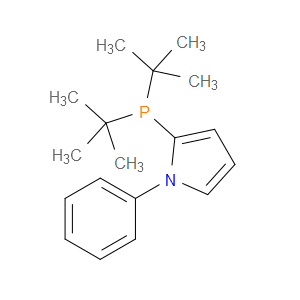 N-Phenyl-2-(di-t-butylphosphino)pyrrole - Click Image to Close