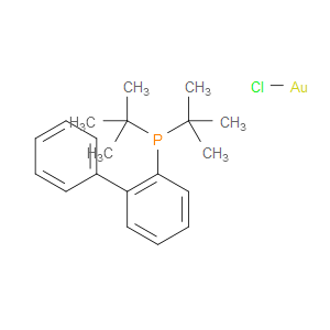 Chloro[2-(di-t-butylphosphino)biphenyl]gold(I)