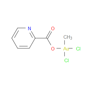 Dichloro(2-pyridinecarboxylato)gold - Click Image to Close