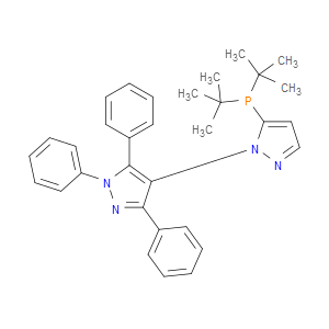 5-(Di-t-butylphosphino)-1',3',5'-triphenyl-1,4'-bi-1H-pyrazole