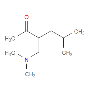 3-(N,N-Dimethylaminomethyl)-5-methyl-2-hexanone - Click Image to Close
