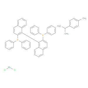 Chloro[(S)-(-)-2,2'-bis(diphenylphosphino)-1,1'-binaphthyl](p-cymene)ruthenium(II) chloride - Click Image to Close