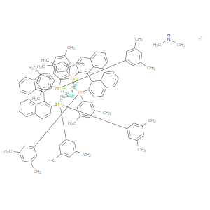Dimethylammonium dichlorotri(-chloro)bis{(S)-(-)-2,2'-bis[di(3,5-xylyl)phosphino]-1,1'-binaphthyl}diruthenate(II) - Click Image to Close