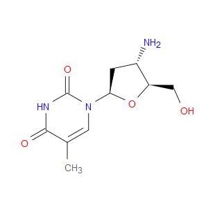 3'-Amino-2',3'-dideoxythymidine - Click Image to Close