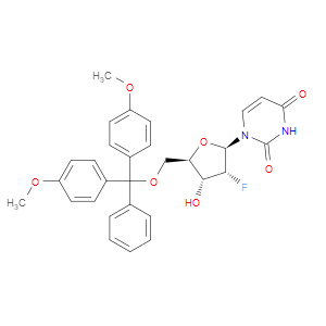 5'-O-(4,4'-Dimethoxytrityl)-2'-fluoro-2'-deoxyuridine - Click Image to Close