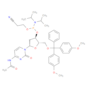N4-Acetyl-5'-O-(4,4'-dimethoxytrityl)-2?-deoxycytidine-3'-cyanoethyl Phosphoramidite - Click Image to Close