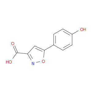5-(4-Hydroxyphenyl)isoxazole-3-carboxylic acid - Click Image to Close