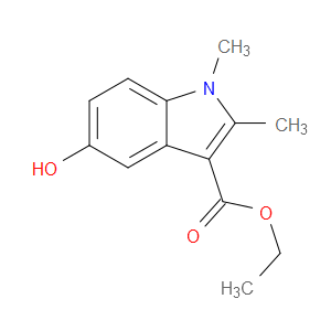 Ethyl 5-hydroxy-1,2-dimethyl-indole-3-carboxylate - Click Image to Close