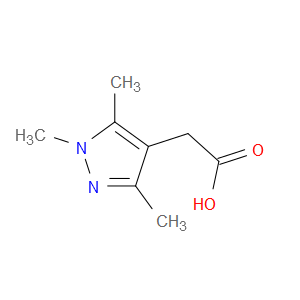 2-(1,3,5-Trimethylpyrazol-4-yl)acetic acid - Click Image to Close