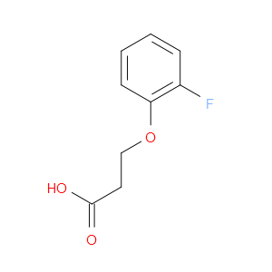 3-(2-Fluorophenoxy)propanoic acid - Click Image to Close