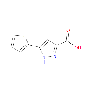 3-(2-Thienyl)-1H-pyrazole-5-carboxylic acid - Click Image to Close