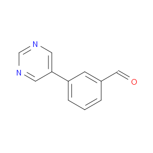 3-Pyrimidin-5-ylbenzaldehyde
