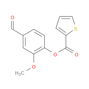 (4-Formyl-2-methoxy-phenyl) thiophene-2-carboxylate - Click Image to Close