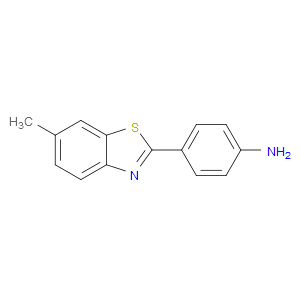 4-(6-Methyl-1,3-benzothiazol-2-yl)aniline