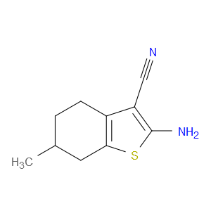 2-Amino-6-methyl-4,5,6,7-tetrahydrobenzothiophene-3-carbonitrile - Click Image to Close