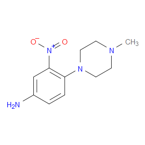 4-(4-Methylpiperazin-1-yl)-3-nitro-aniline