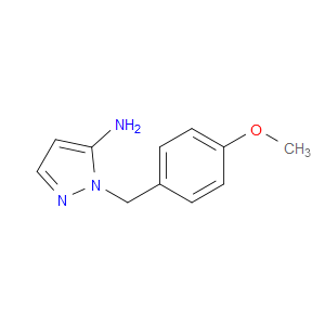 2-[(4-Methoxyphenyl)methyl]pyrazol-3-amine