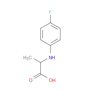 2-(4-Fluoroanilino)propanoic acid