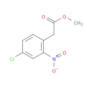 Methyl 2-(4-chloro-2-nitro-phenyl)acetate