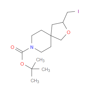 tert-Butyl 3-(iodomethyl)-2-oxa-8-azaspiro[4.5]decane-8-carboxylate