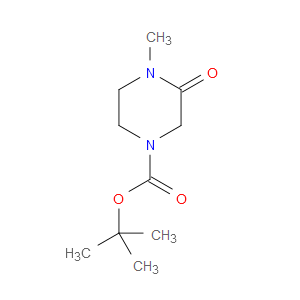 tert-Butyl 4-methyl-3-oxo-piperazine-1-carboxylate - Click Image to Close