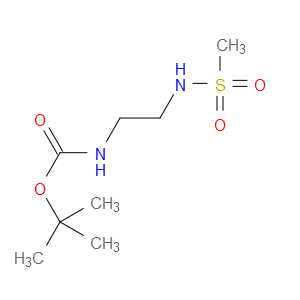 tert-Butyl N-[2-(methanesulfonamido)ethyl]carbamate - Click Image to Close